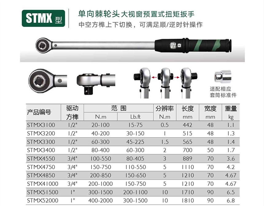 STMR16200諾特扭力扳手廠家直銷